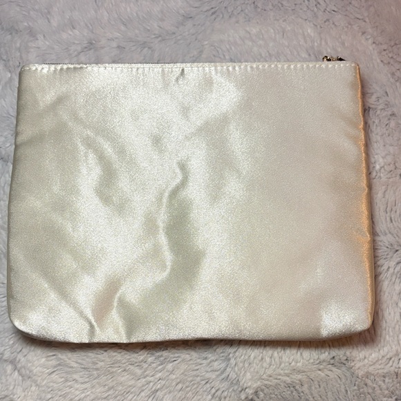 NEW CHANEL Coco Mademoiselle Bag Pouch Gold Charm Bottle Zipper Sequin Logo - Picture 6 of 7